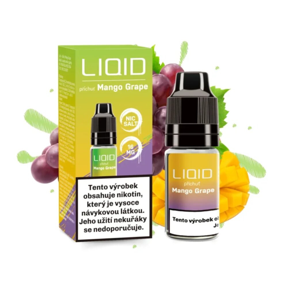 E-Liquid LIO LIQID - Mango Grape 10ml/16mg
