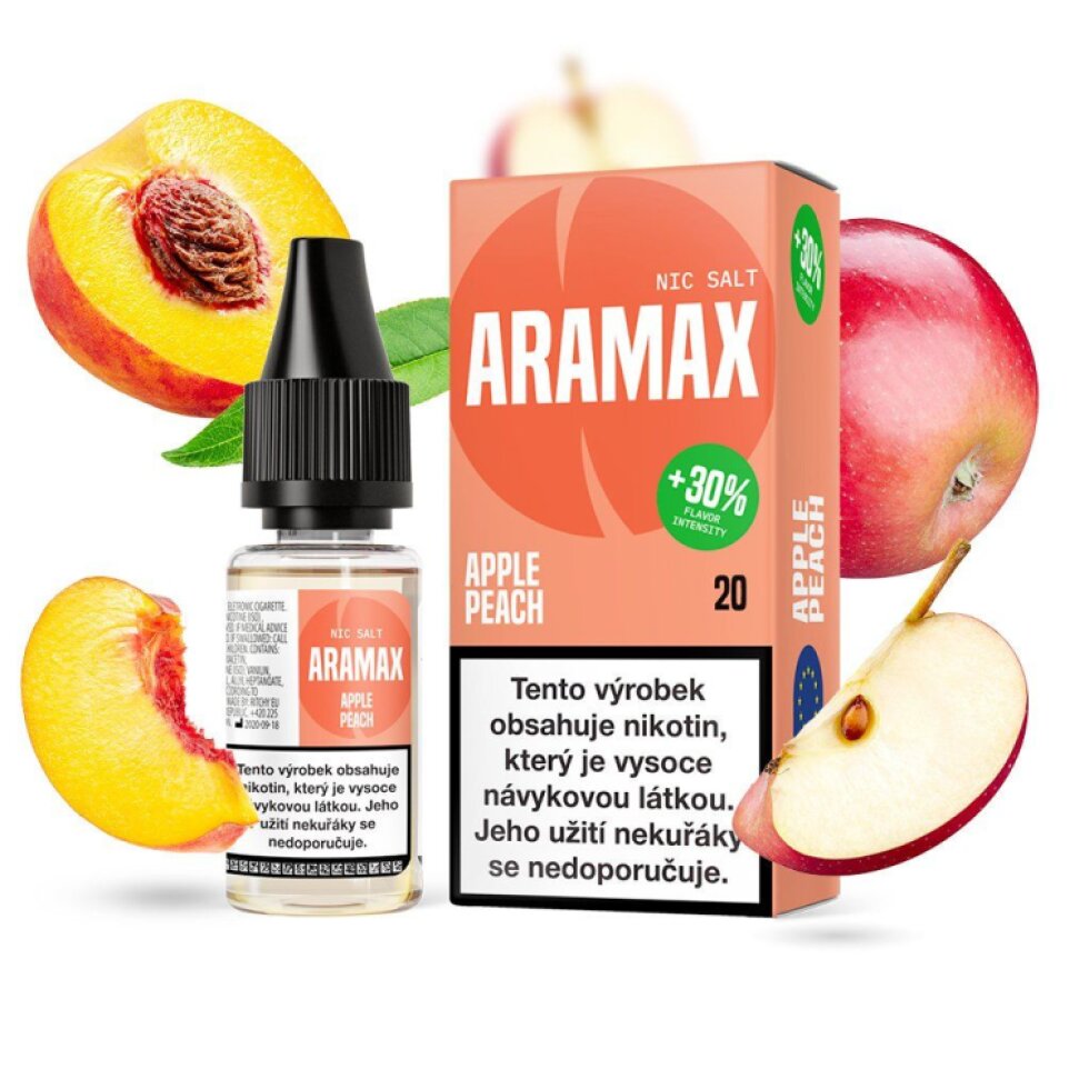 E-liquid Aramax Salt - Apple Peach 10ml/20mg