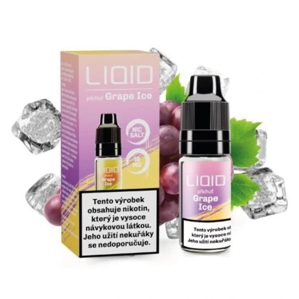 E-Liquid LIO LIQID - Grape Ice 10ml/16mg
