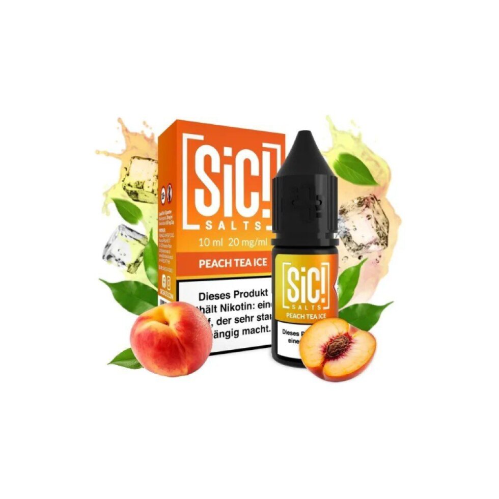 E-Liquid SIC! - Peach Tea 10ml/20mg