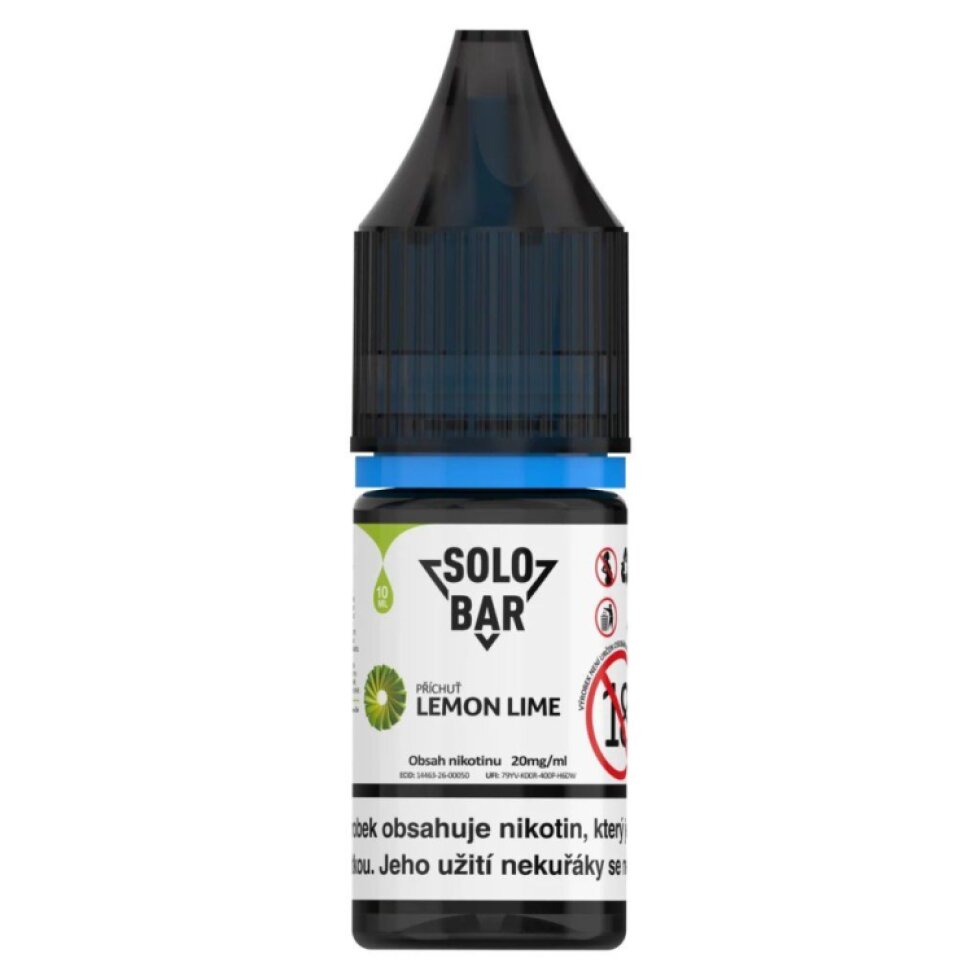 E-liquid Solobar - Lemon Lime 10ml/20mg