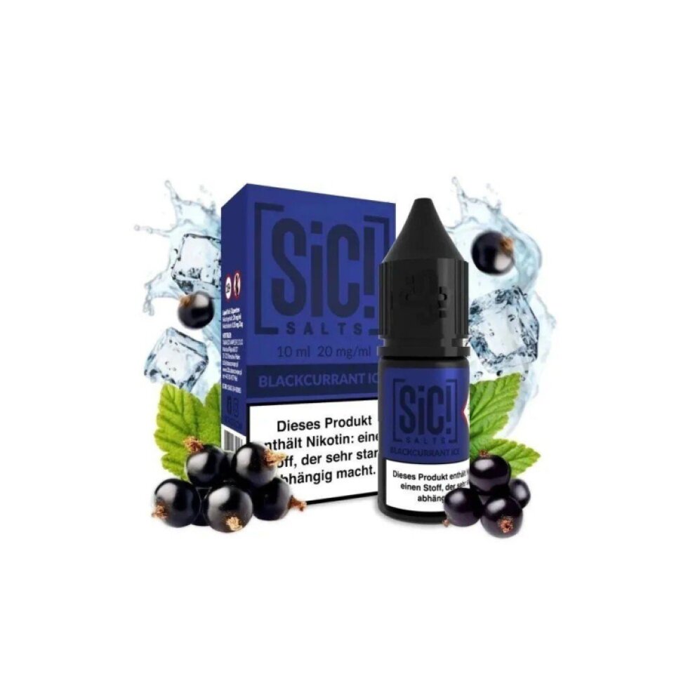 E-Liquid SIC! - Blackcurrant 10ml/20mg