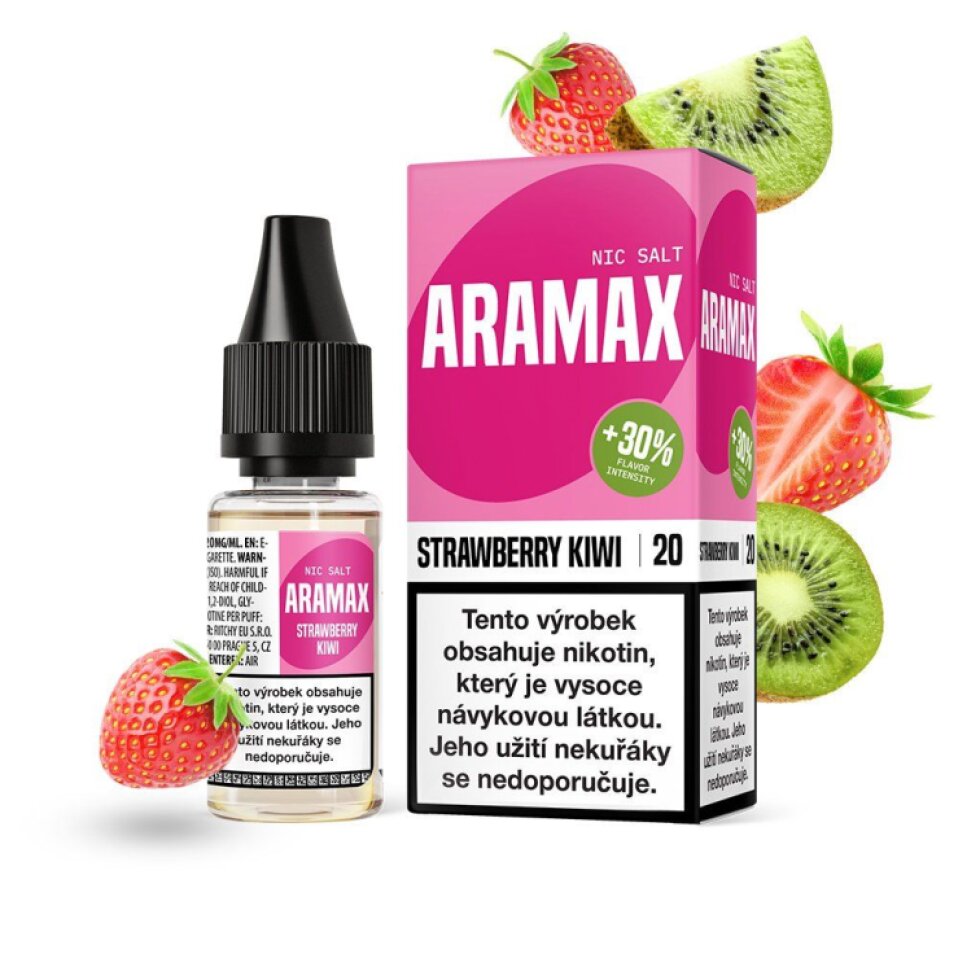 E-liquid Aramax Salt - Strawberry Kiwi 10ml/20mg