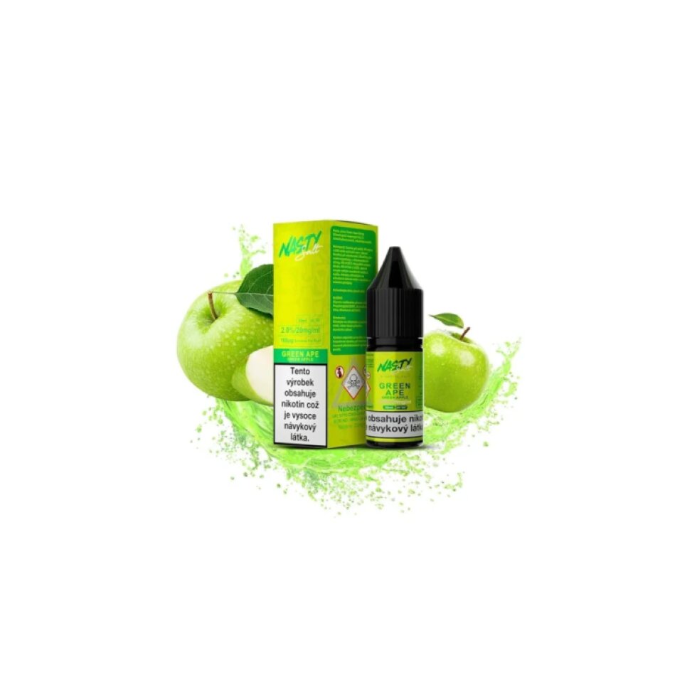 E-Liquid Nasty Salt - Green Ape - Green Apple 10ml/20mg