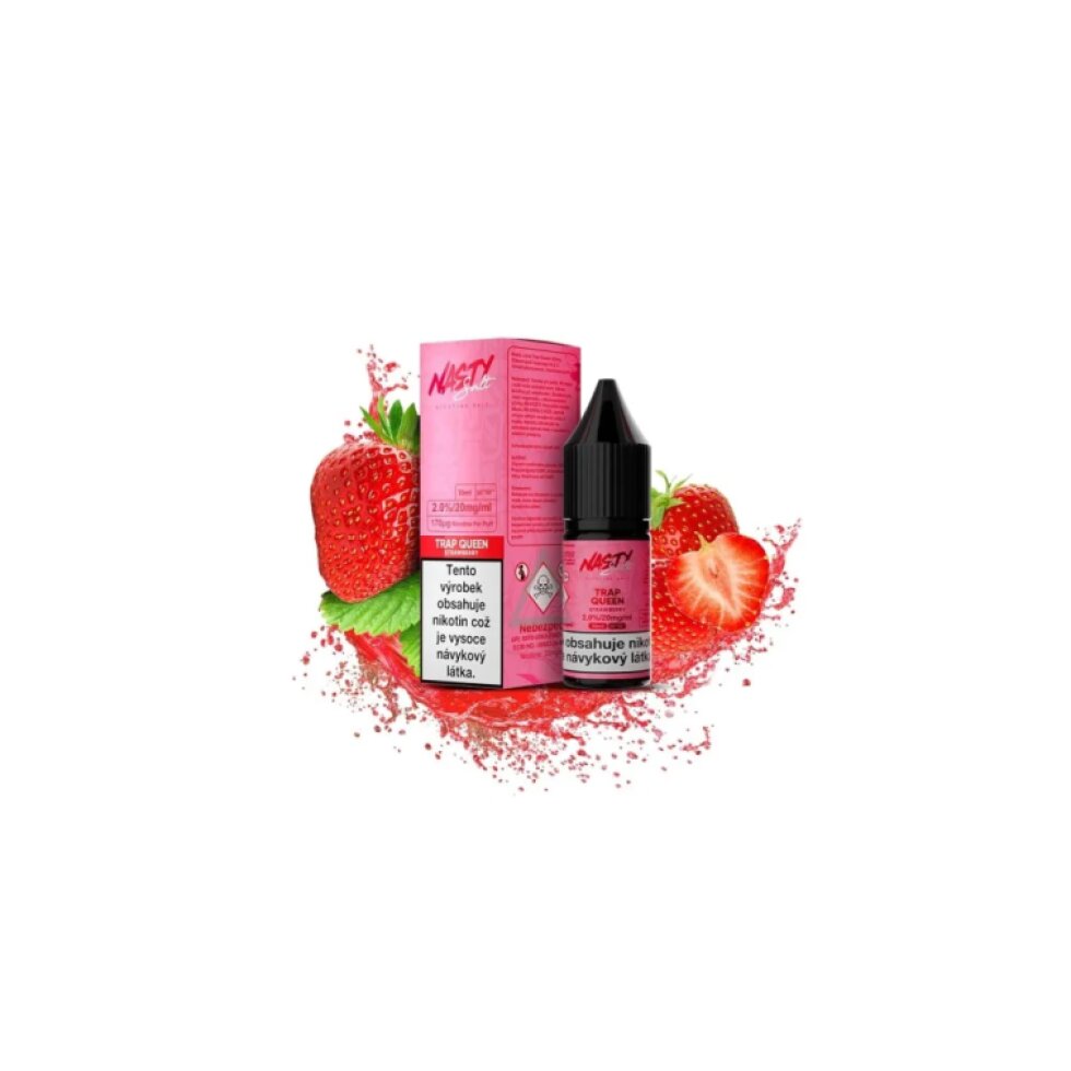E-Liquid Nasty Salt - Trap Queen - Strawberry 10ml/20mg