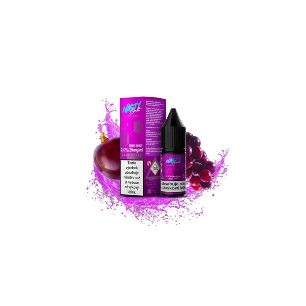 E-Liquid Nasty Salt - Asap Grape 10ml/20mg