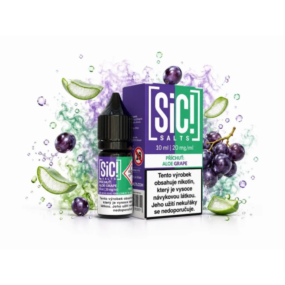 E-Liquid SIC! - Aloe Grape 10ml/20mg