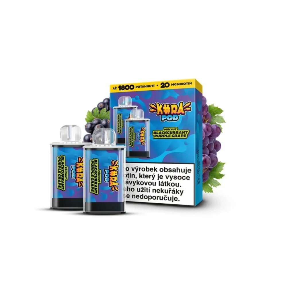 K#RA POD - Blackcurrant Purple Grape 20mg