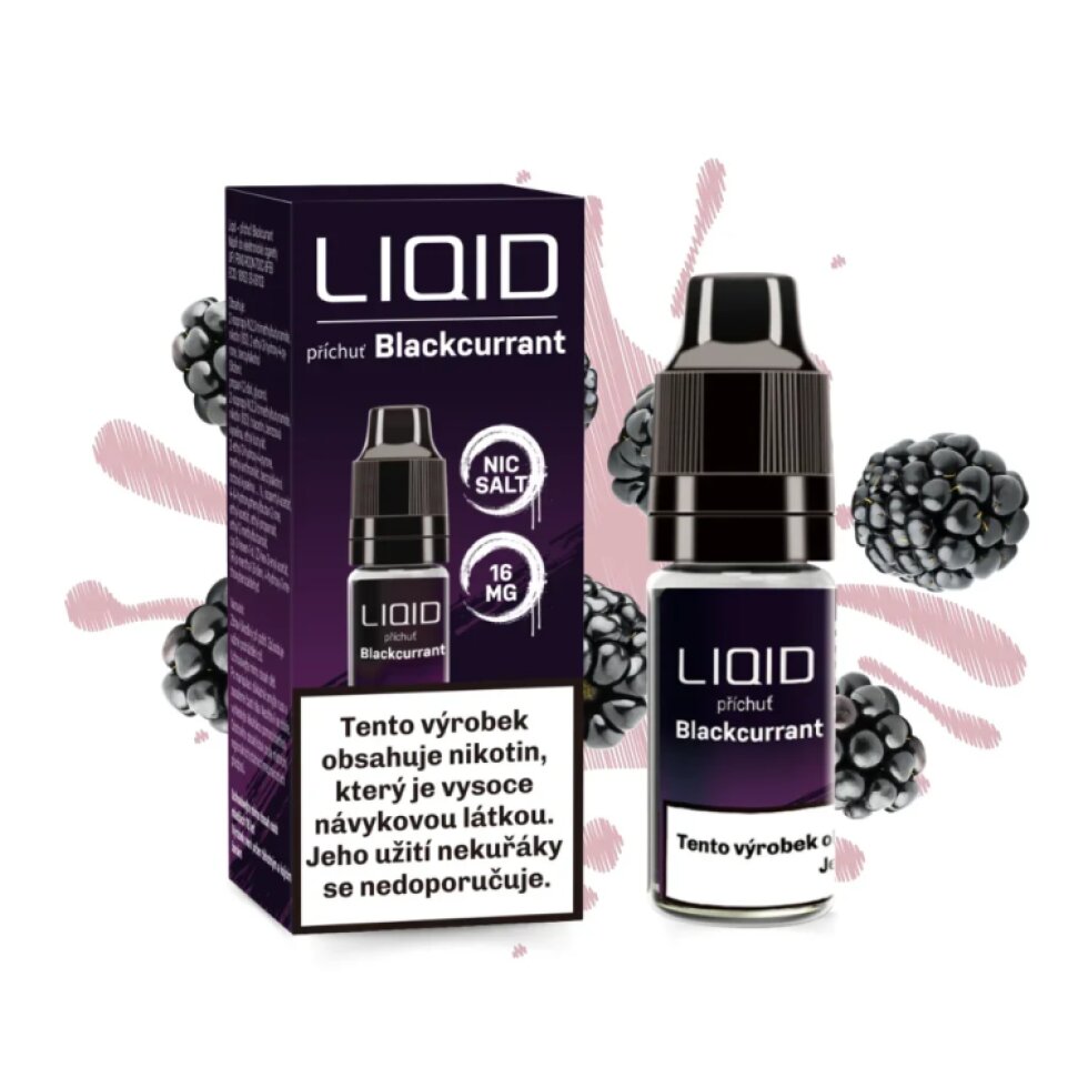 E-Liquid LIO LIQID - Blackcurrant 10ml/16mg