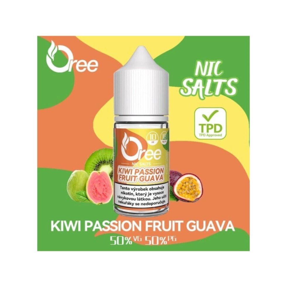 Liquid Oree 18mg - Kiwi Passion Fruit Guava