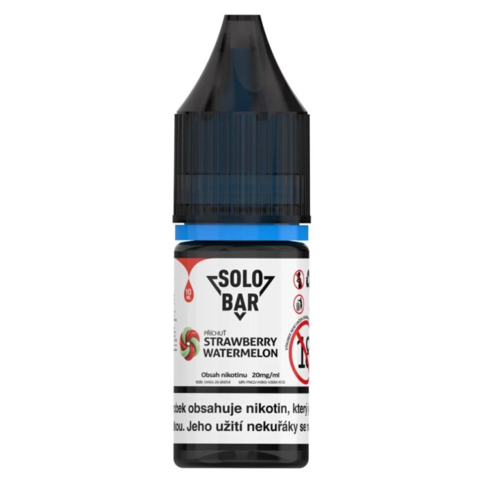 E-liquid Solobar - Strawberry Watermelon 10ml/20mg