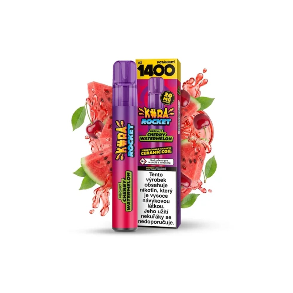 KURWA ROCKET - CHERRY WATERMELON ICE
