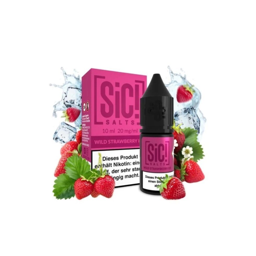 E-Liquid SIC! - Wild Strawberry Ice 10ml/20mg