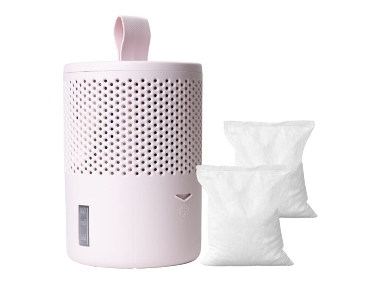 Everbrand pohlcovač vlhkosti Absodry Duo Family Bag 6-series, BONUS PACK 2 x náplň, růžový