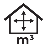 Everbrand pohlcovač vlhkosti Absodry Duo Family Bag 6-series, do 60 m3, černý