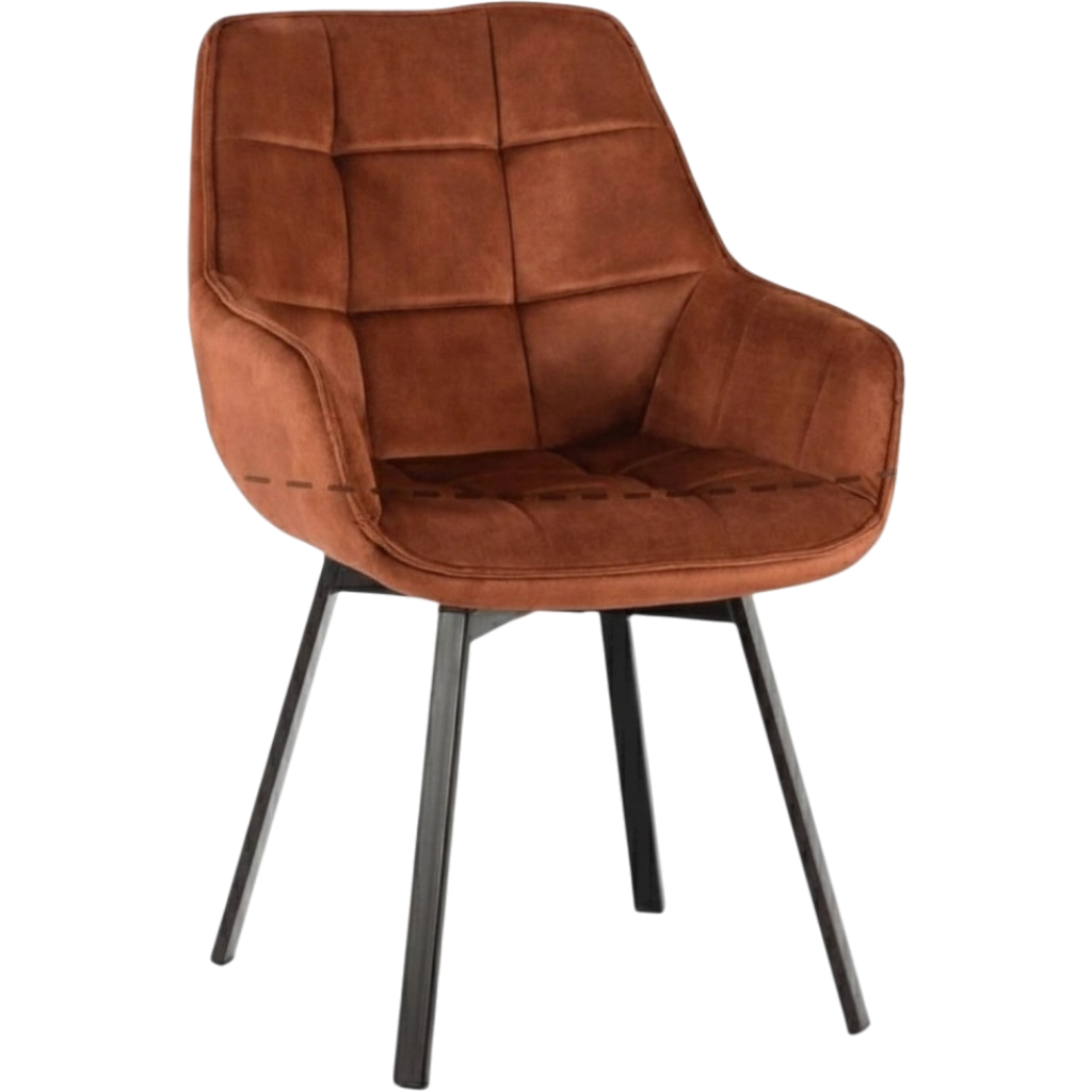 Otočné jedálenské kreslo LUNA