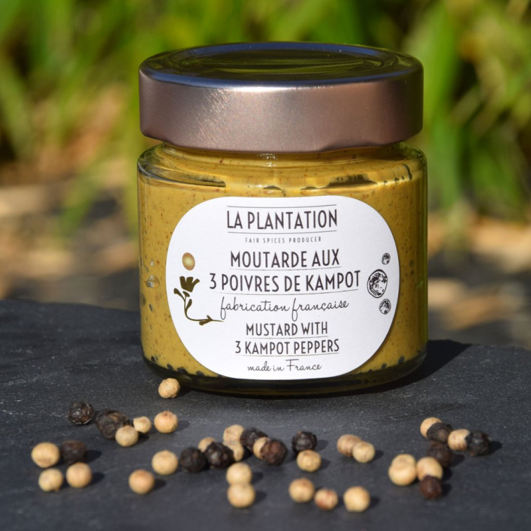 Kampotský pepř černý a fermentovaný 50g tubus + dárek ZDARMA