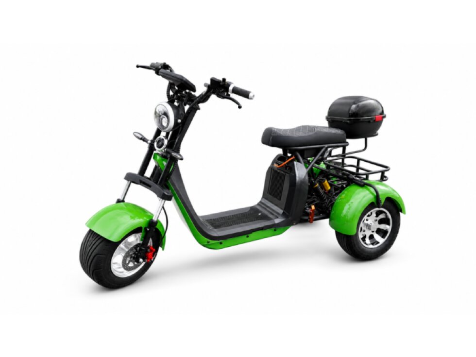 Elektrická tříkolka Leramotors SCOOTERS C5 2000W Zelená
