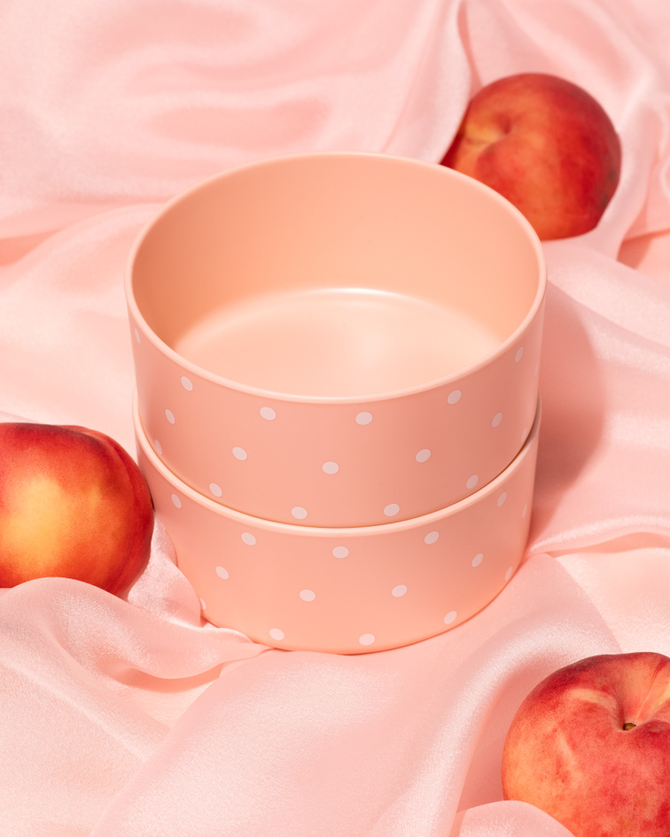 Framar Peach Please sada bambusových misek