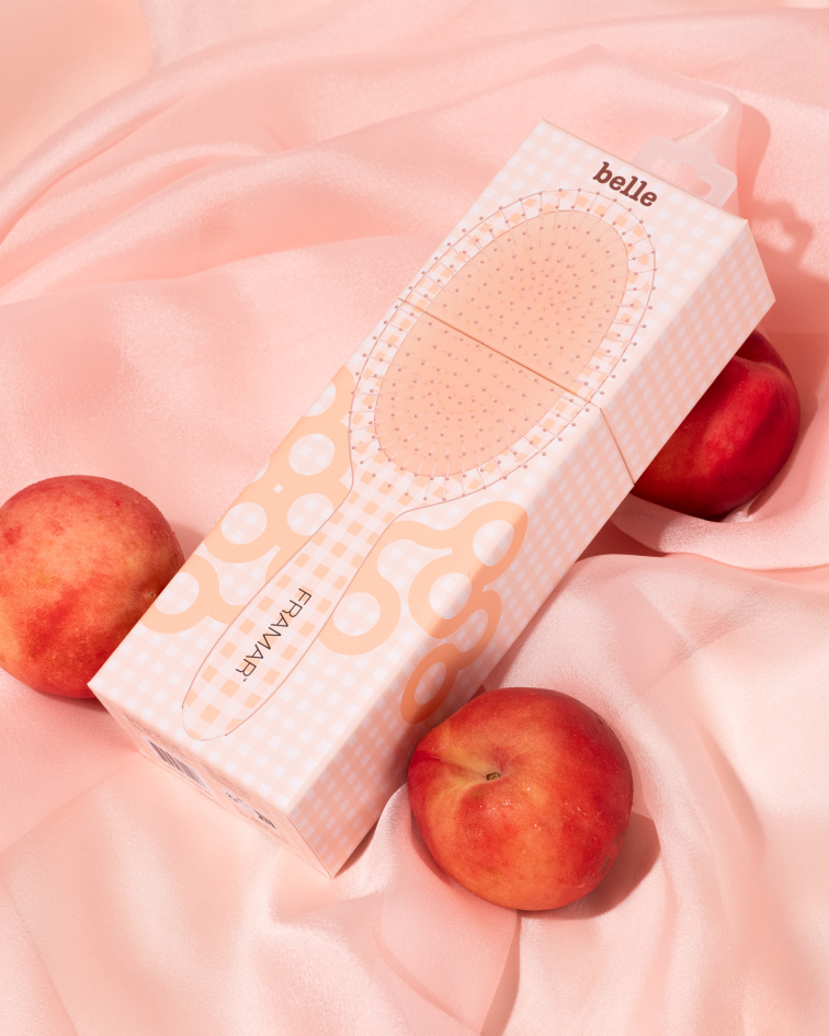 Framar Peach Please kartáč na vlasy Belle