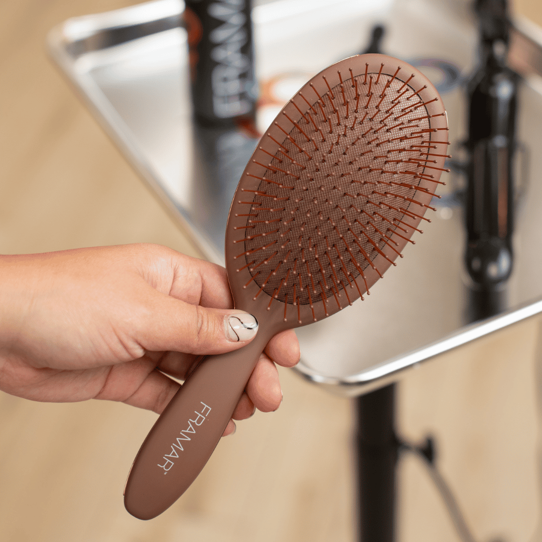 Framar Chocolate Detangle Brush – rozčesávací kartáč