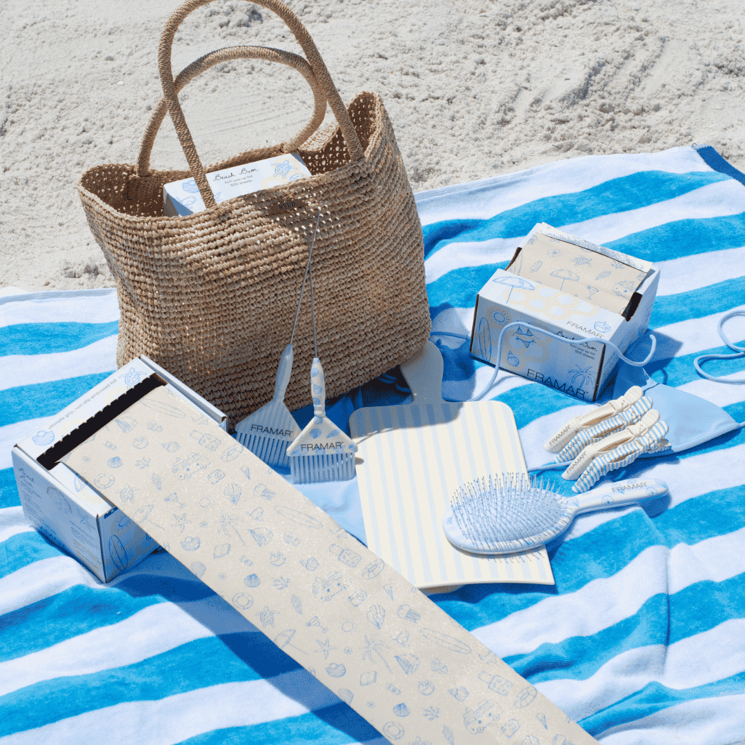 Framar rozčesávací kartáč Beach Bum (Detangle)