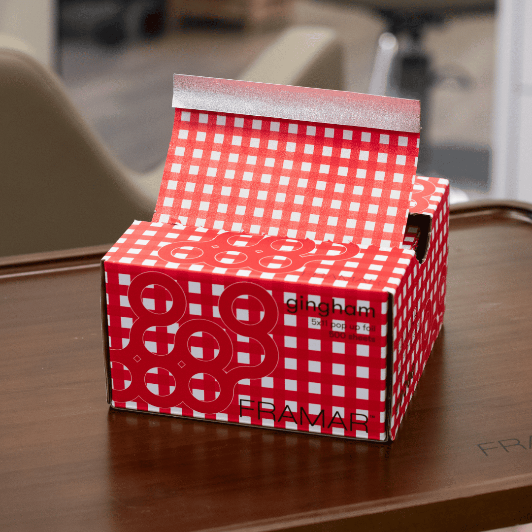 Framar Pop-up fólie Red Gingham (12,7 x 28 cm) – 500 ks