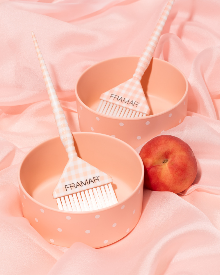 Framar Peach Please sada bambusových misek
