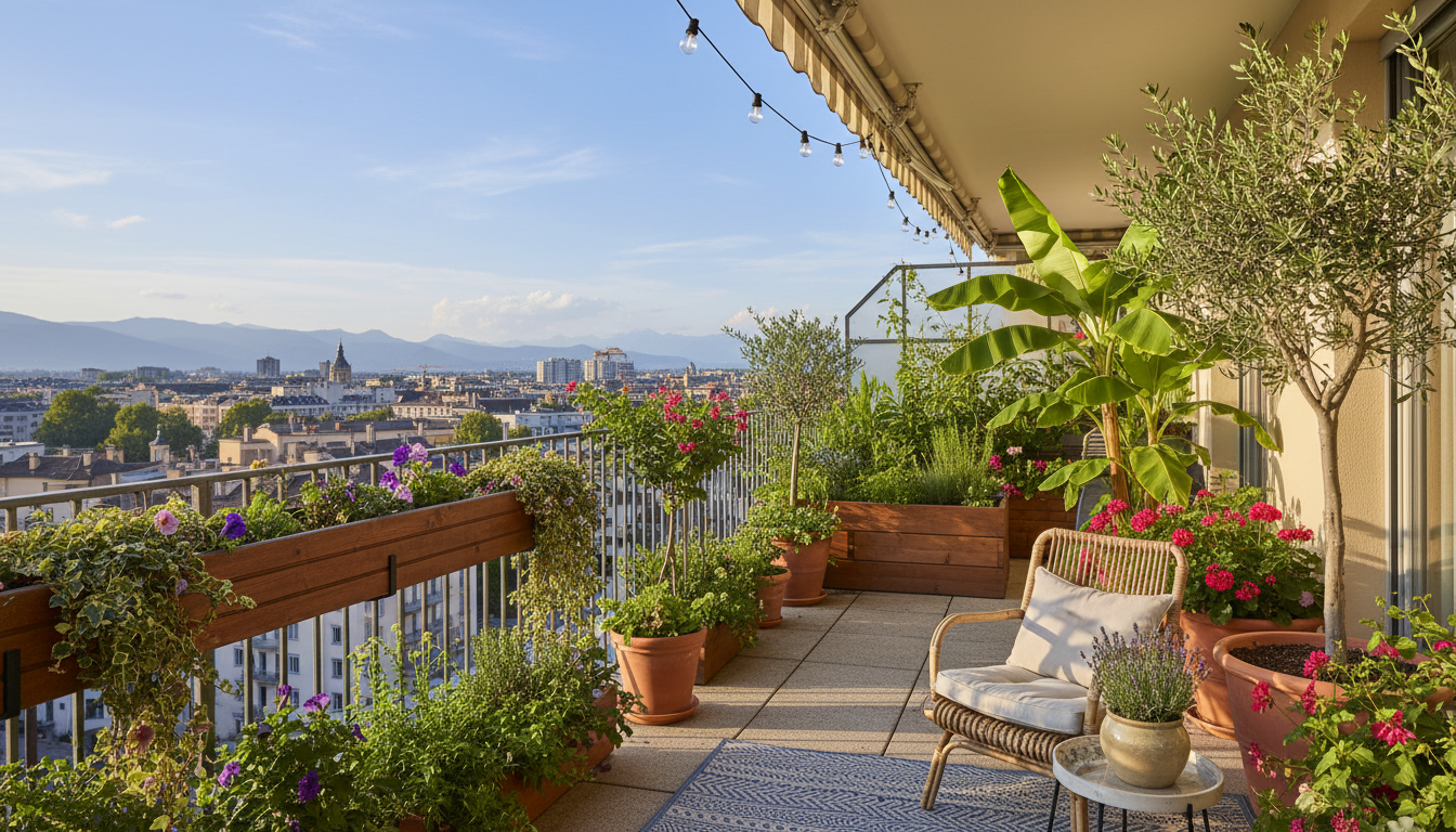 BLOG: Balkon a terasa: jak vytvořit zelenou oázu i na malém prostoru