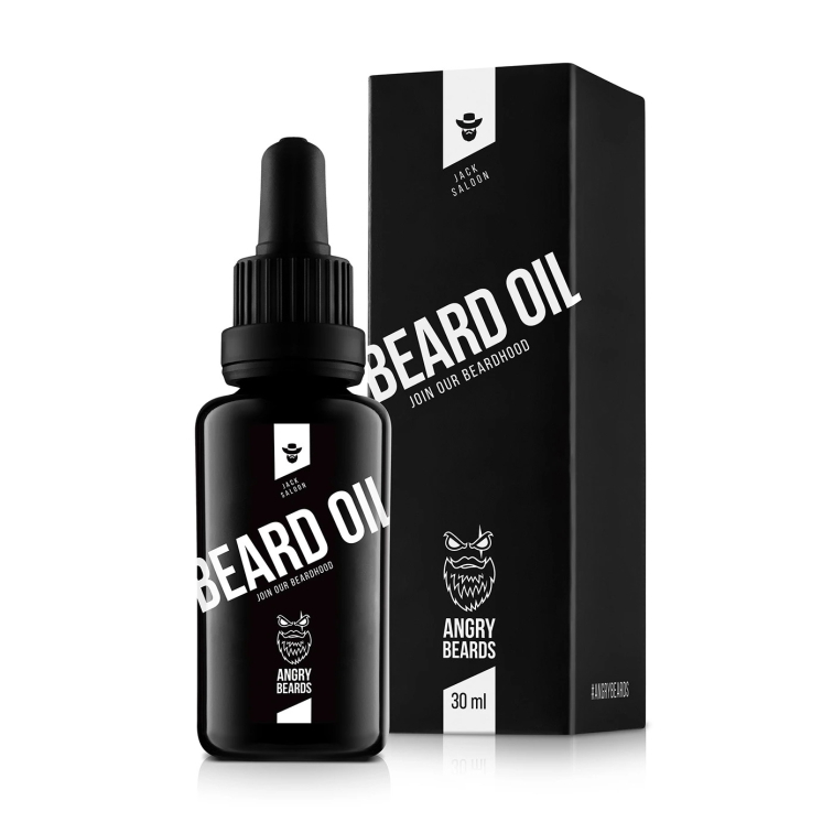 Olej na bradu a fúzy Jack Saloon 30 ml