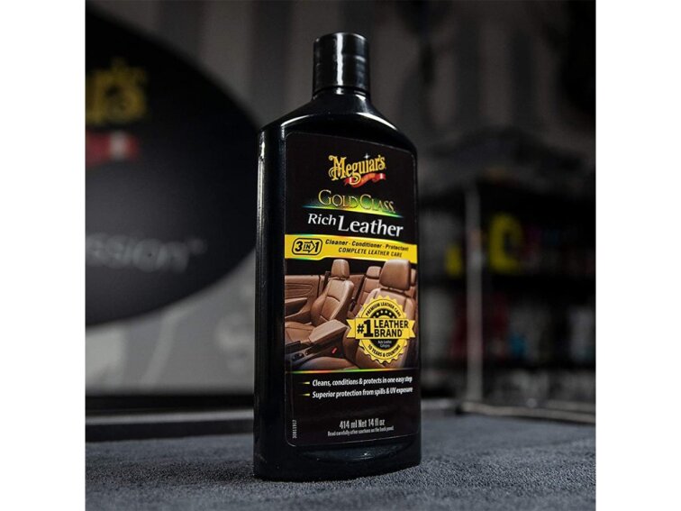 Meguiars Gold Class Rich Leather Cleaner & Conditioner 473ml čistič a kondicionér na kůži