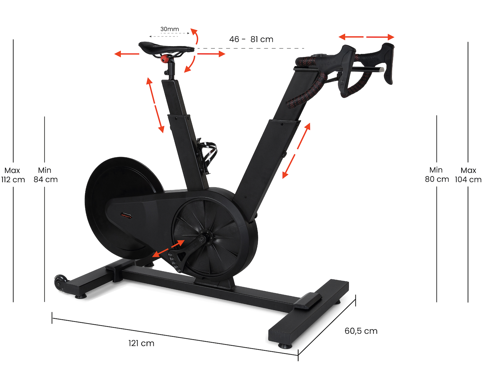 Cyklotrenažér Zycle ZBike Infinity