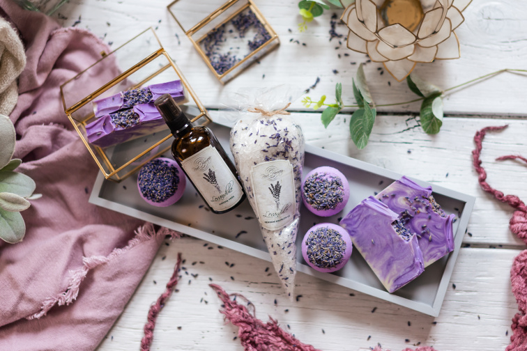 Relaxační multi-olejové sprchové sérum Levandule s citrusovou esencí 200 ml