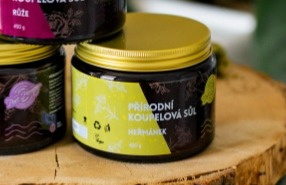 Dárková sada bylinných solí do koupele