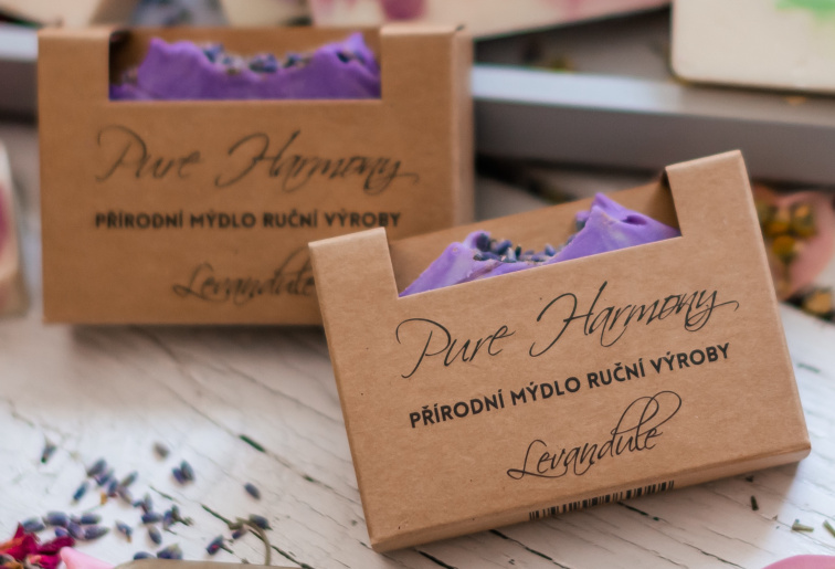 Tuhé přírodní mýdlo Heřmánek