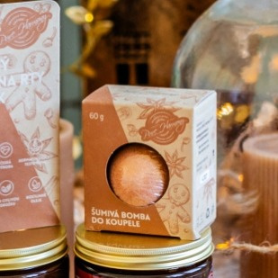 Šumivá bomba do koupele Heřmánek