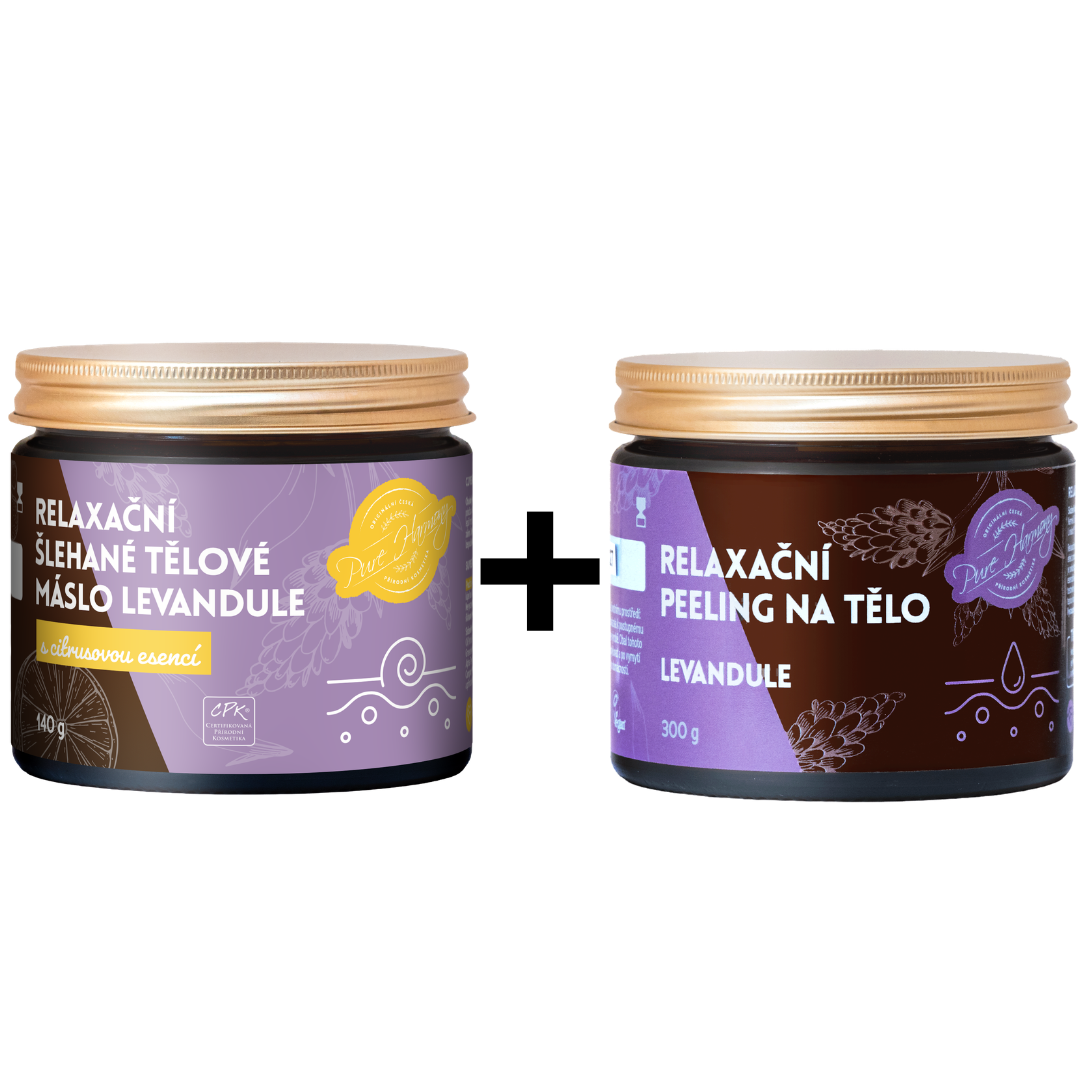 Výhodné duo pro hydrataci pokožky - Tělový peeling a Šlehané tělové máslo