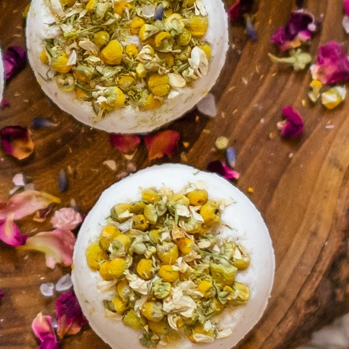 Dárková sada šumivých bomb Rozkvetlá zahrada