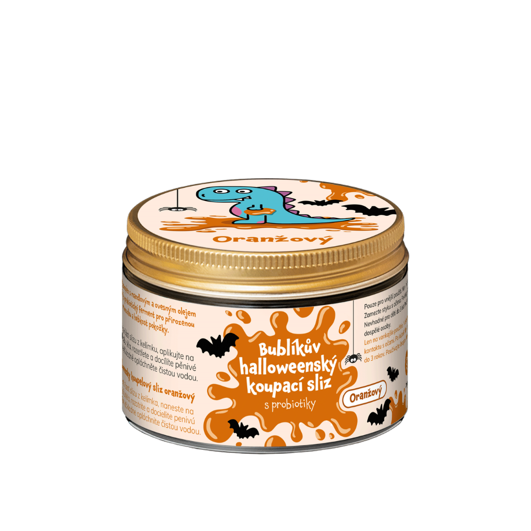 Bublíkovo halloweenské tvarovací mýdlo ORANŽOVÁ 100 g