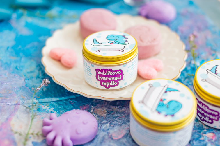 Bublíkova koupací pěna v prášku s probiotiky