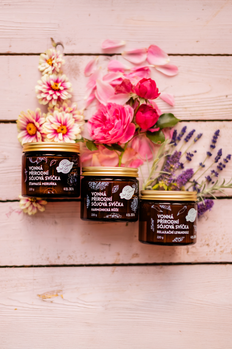 Přírodní vonná sójová svíčka Tradiční perníček