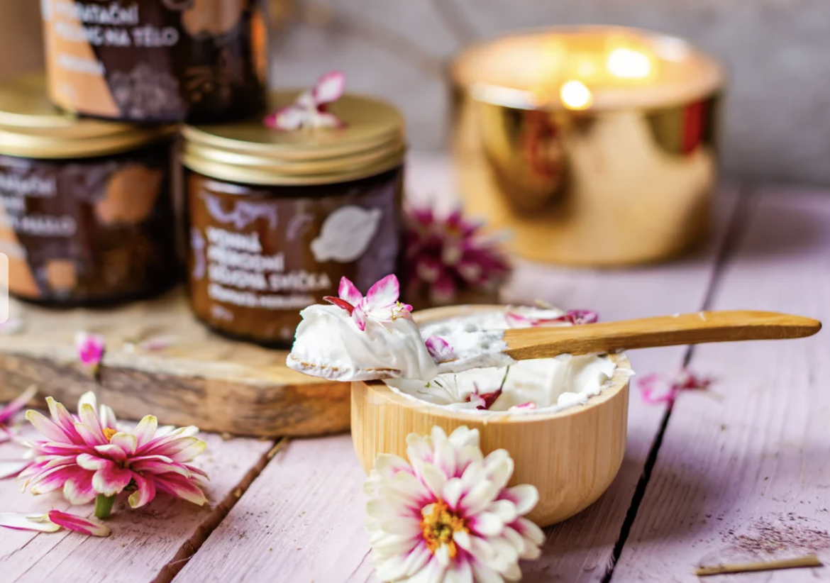 Šlehané tělové máslo Dýňové latté s Vanilla Chai 140 g