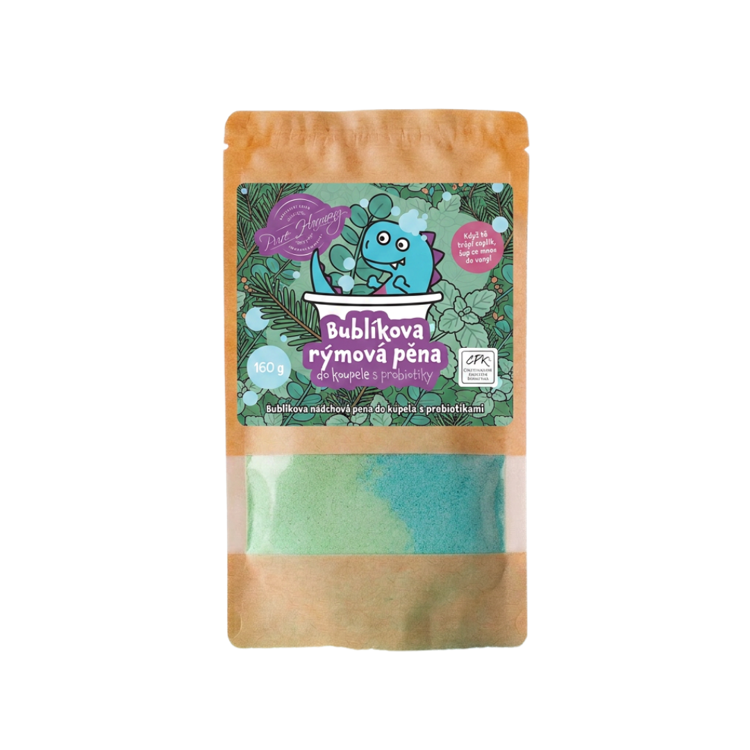 Bublíkova rýmová pěna do koupele s probiotiky 160 g