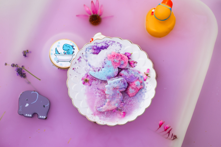 Bublíkova koupací pěna v prášku s probiotiky