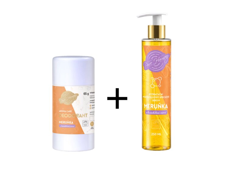 Výhodné duo - Multiolejové sprchové sérum a Přírodní deodorant