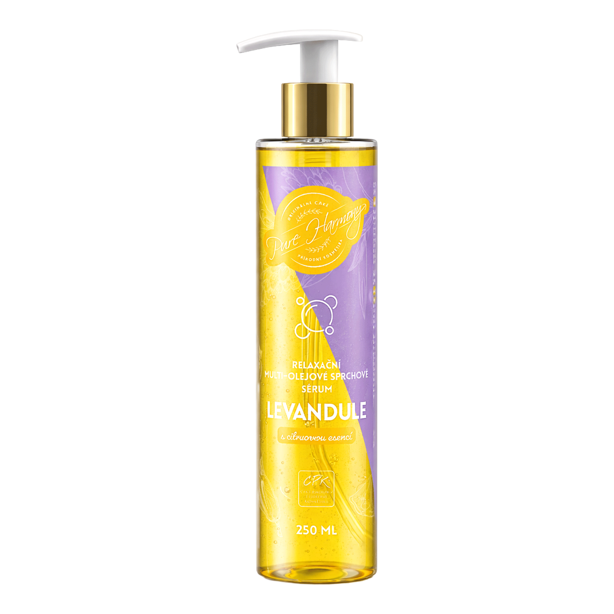 Energizující multi-olejové sprchové sérum Rozmarýn s bergamotovým pomerančem 200 ml