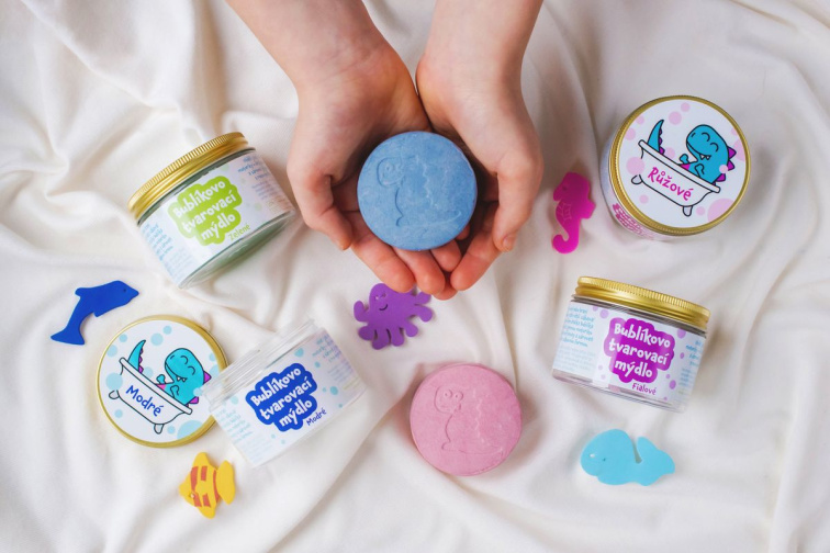 Bublíkovo tvarovací mýdlo MODRÁ 100 g