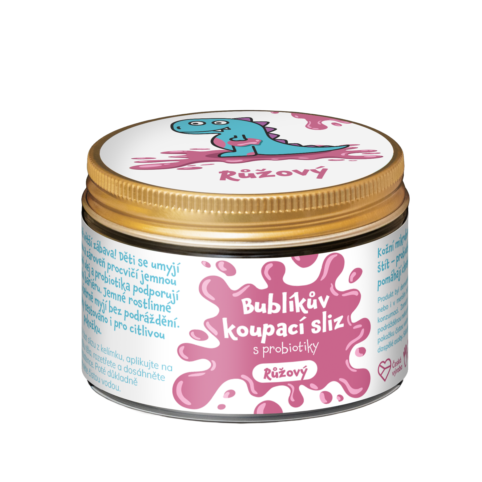 Výhodný balíček Bublíkův koupací sliz s probiotiky