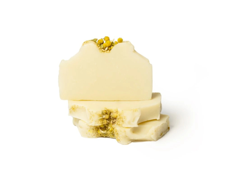 Tuhé přírodní mýdlo Heřmánek