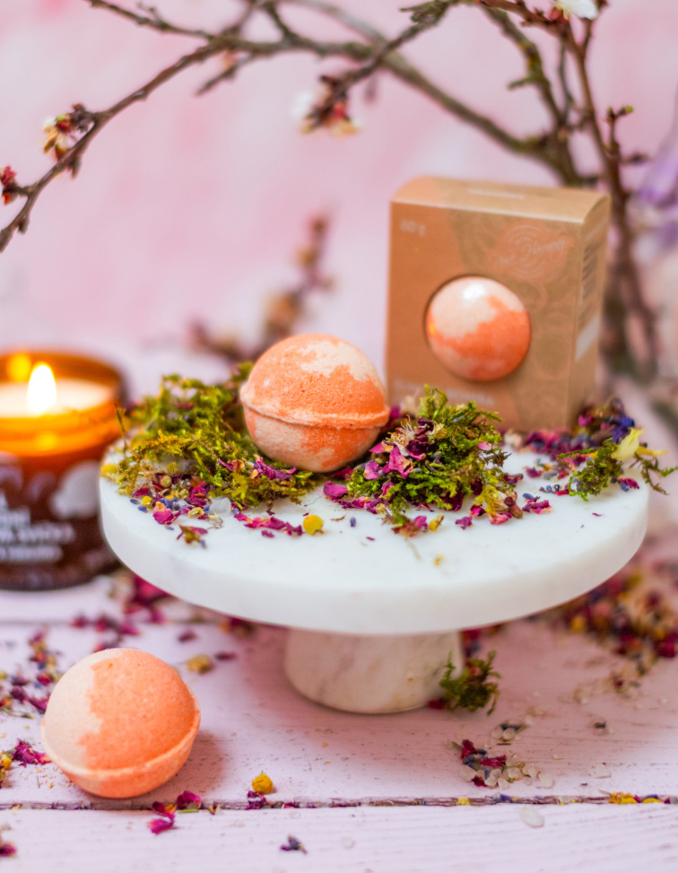 Šumivá bomba do koupele Rozmarýn